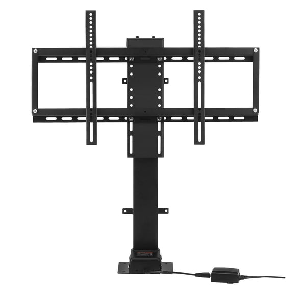 Motorized TV Lift, 32-70" Adjustable Height TV Elevator, 39.4" Stroke, Remote Control, 154lbs Capacity for Home & Office