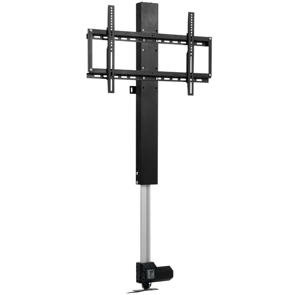 Motorized TV Lift, 60" Screens, 31" Stroke, Remote Control, Adjustable Height 42-73", 132lbs Capacity