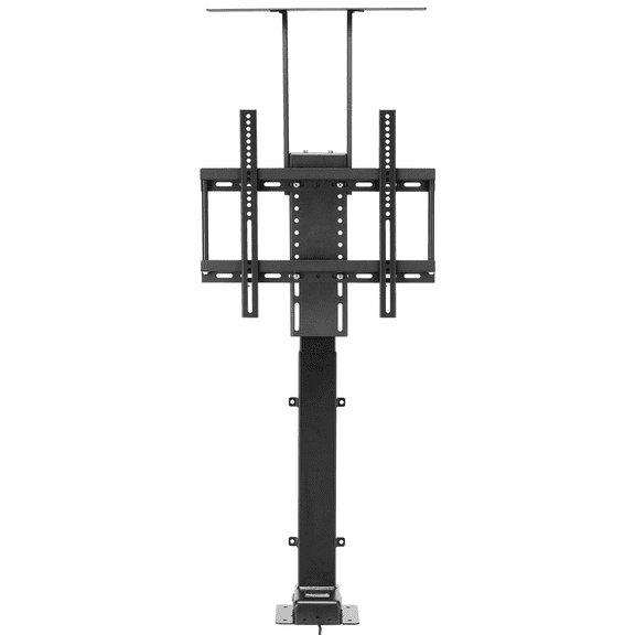 Motorized TV Lift Stand, 132lbs Electric TV Mount Bracket for 32-55 inch TVs, Adjustable Height, Remote Control, Vertical Lift for Home & Office