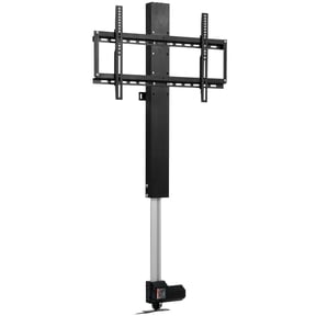 Motorized TV Lift for 60" TVs - 31" Stroke, Remote Control, 42-73" Height Adjustable, 132 lbs Capacity Wall Mount Bracket
