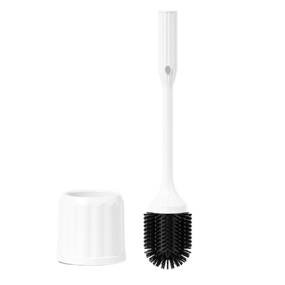 Motorized Toilet Scrubber Electric Brush Floor-Standing Handle Cleaner Household Use