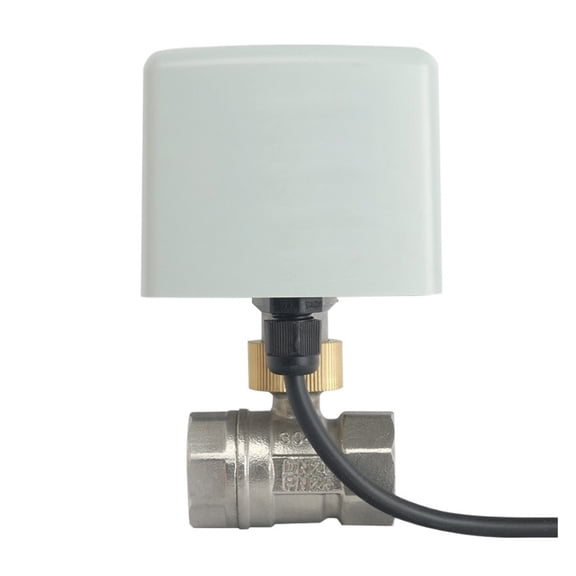 Motorized Valve 1/2" Stainless Steel Motorized Valve 12V 24V 3-Wire 2 Control Electric Ball Valve Big Torque ,Easy to Install
