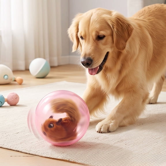 Motorized Walking Hamster Toy Mini Electronic Pet Critter for Desk Decor Collectible Gift