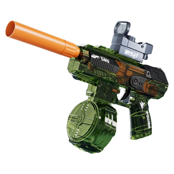 Motorized Water Spray Toy with Light Effects for Summer Outdoor Games Pool Beach Water Activities High Capacity Tank Long Distance Spraying Ergonomic Handle Design for Comfortable Extended Use