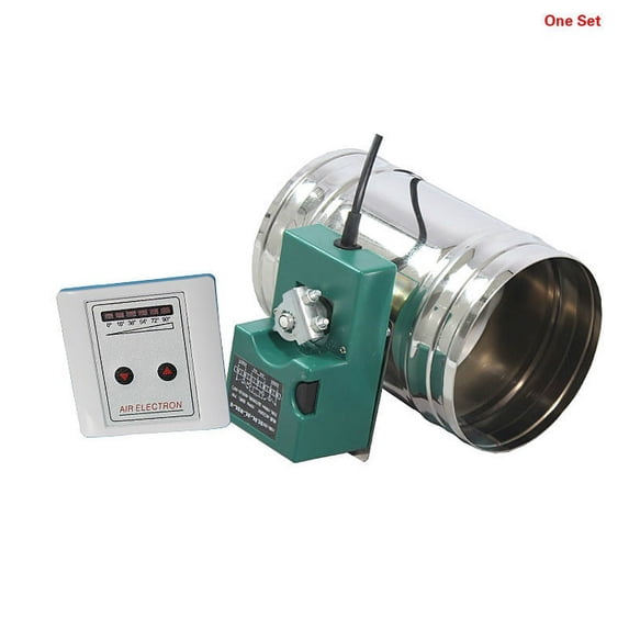Motorized air damper electric air valve with 16Nm 60S Intelligent air damper actuator 5 position controller & angle switch 220V