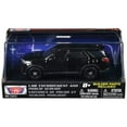 thumbnail image 1 of Motormax 79521BB-BK 2022 Ford Police Interceptor Utility Black Unmarked Custom Builders Kit Law Enforcement & Public Service Series 1-43 Scale Diecast Model Car, 1 of 1