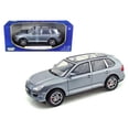 thumbnail image 1 of 2008 Porsche Cayenne Turbo Silver 1/18 Diecast Model Car by Motormax, 1 of 2