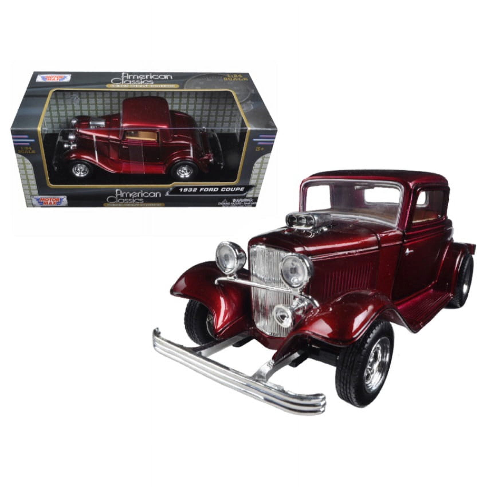 1932 Ford Coupe "American Graffiti" Diecast Model Car 1:18 Scale Die