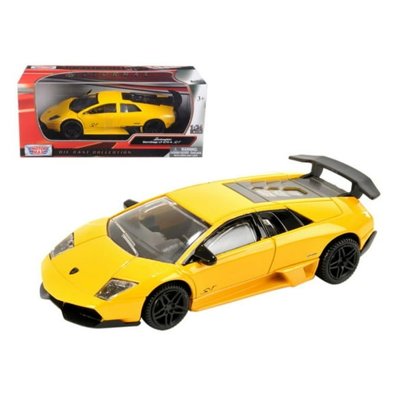 Lamborghini Murcielago LP 670 4 SV Grey Diecast Model Car 1/24 by Motormax