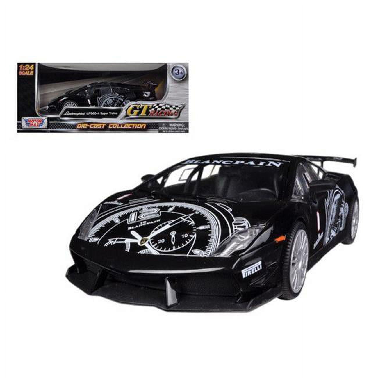 Lamborghini Gallardo LP560-4 Black Super Trofeo GT Racing 1/24