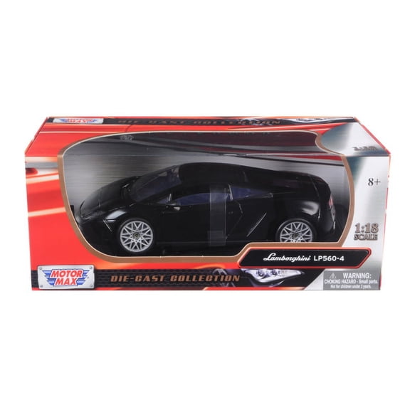 Lamborghini LP 560-4 Black 1 18 Diecast Car Model by Motormax