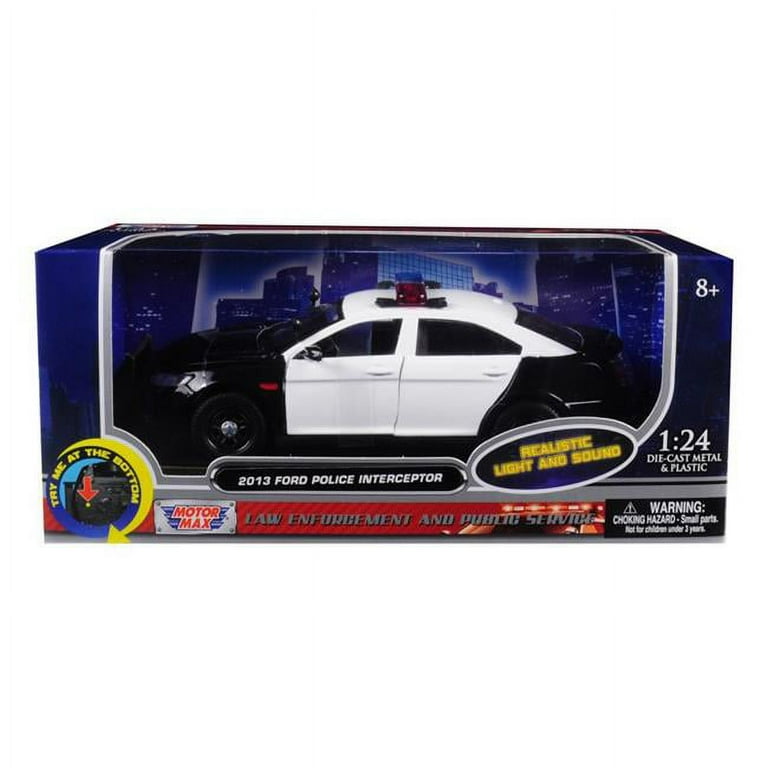 2013 Ford Police Interceptor with Flashing Lights and Two Sounds