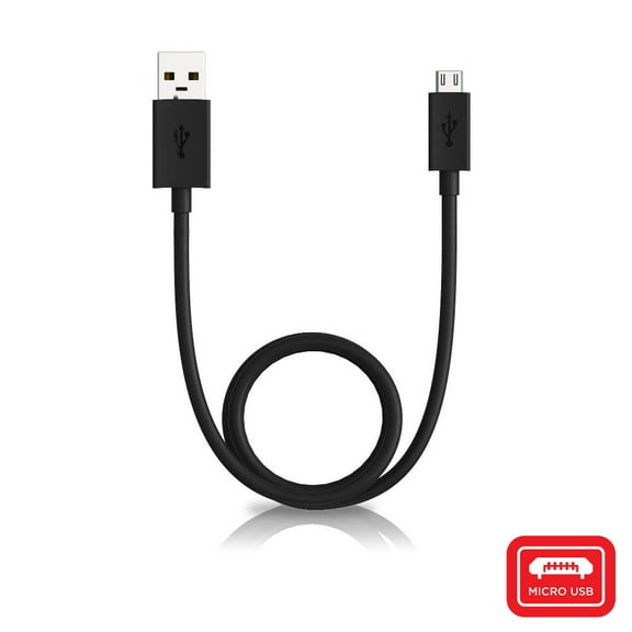 Motorola (3.3ft) SKN6461A Micro-USB Data/Charging Cable for Moto E3,E4,E5,E6,E 2020,G5/G5 Plus/G5S/G5S Plus,G6 Play/Forge (Retail Pack)