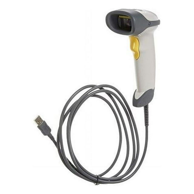 Motorola 558002844-01 LS2208-1AZU0100ZNA Symbol LS2208 Barcode Wired Scanner with USB Cable - White