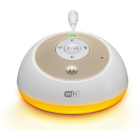 Motorola Audio Baby Monitor with Night Light, White