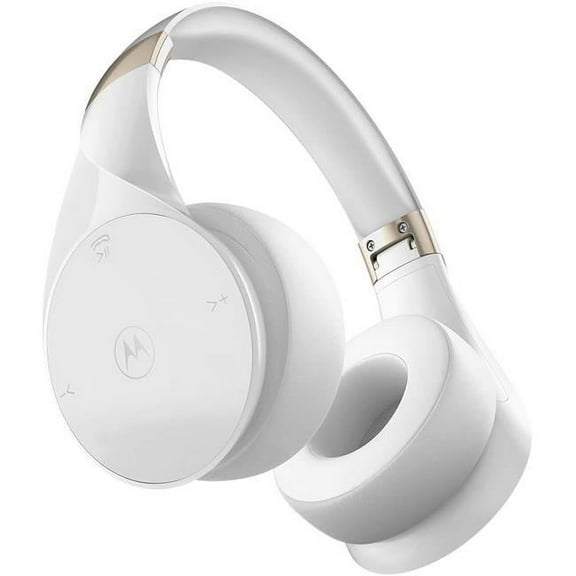 Motorola XT500 WHITE Bluetooth Wireless Headphones with Microphone - White