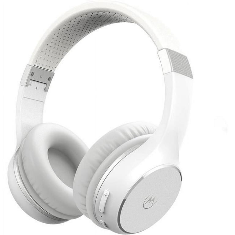 Motorola PULSE ESCAPE XT220 WHT Bluetooth Wireless Headphones with