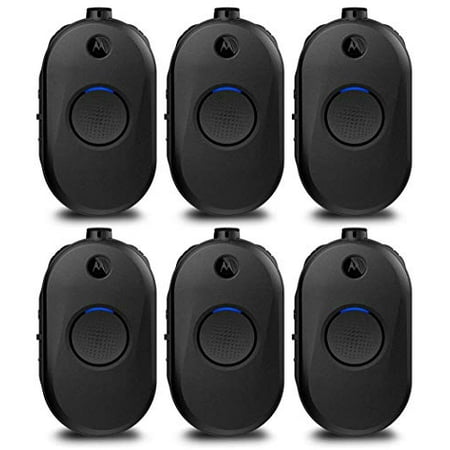 Motorola CLP1010e UHF 1 Channel 1 Watt Two-Way Radio 6-Pack