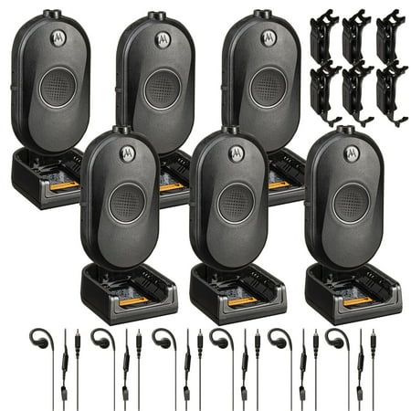 Motorola CLP1080e 8-Channel Two-Way UHF Business Radio (CLP1080E) (6-Pack)