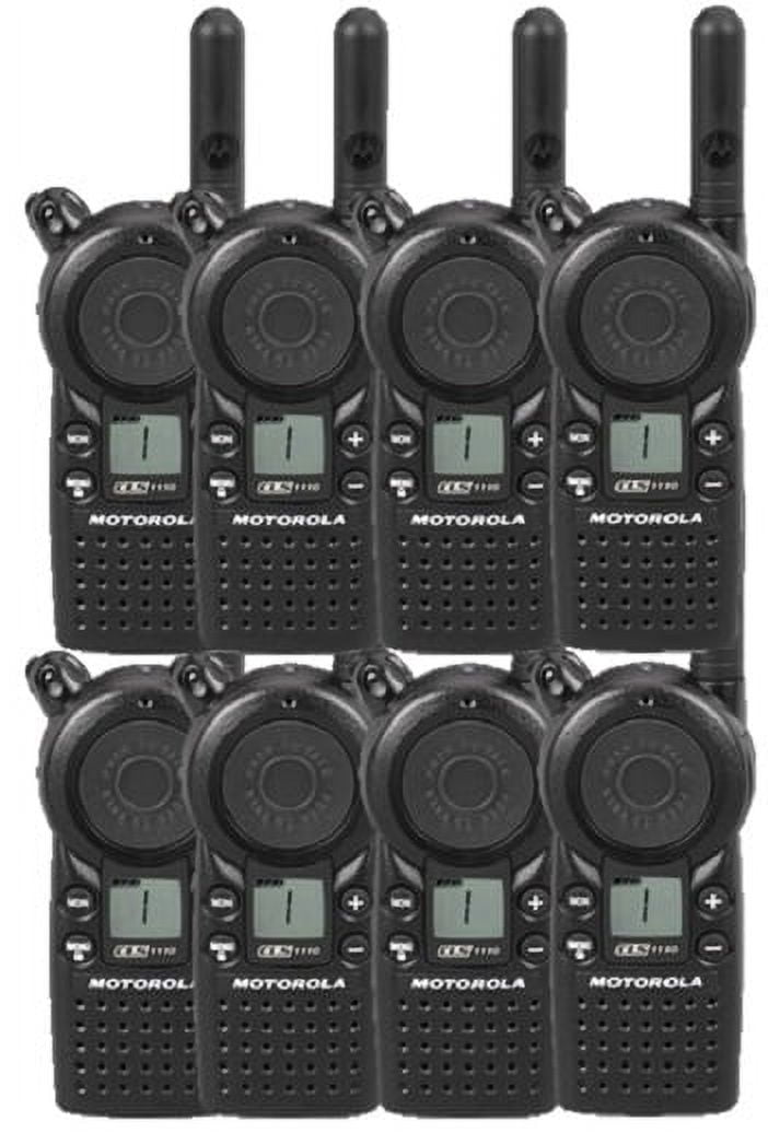 Motorola CLS1110 8 Pack Radio Bundle