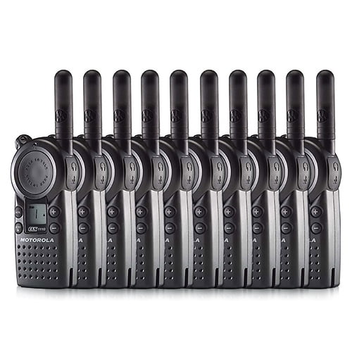 Motorola CLS1110 Business TwoWay Radio with 56 UHF Frequencies (10