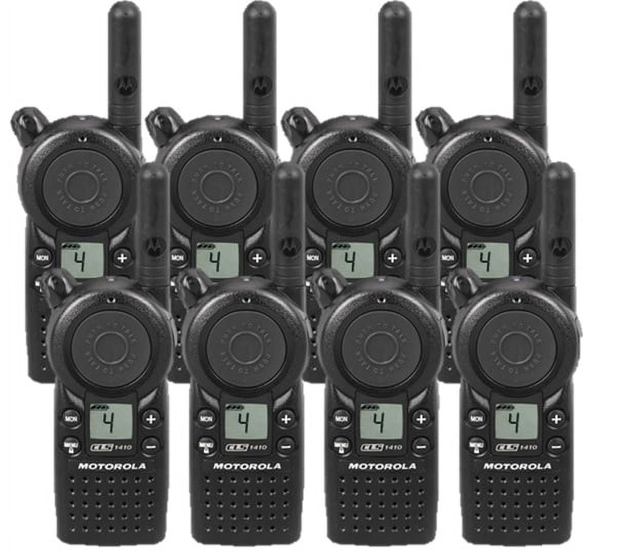 Motorola CLS1410 8 Pack Radio Bundle