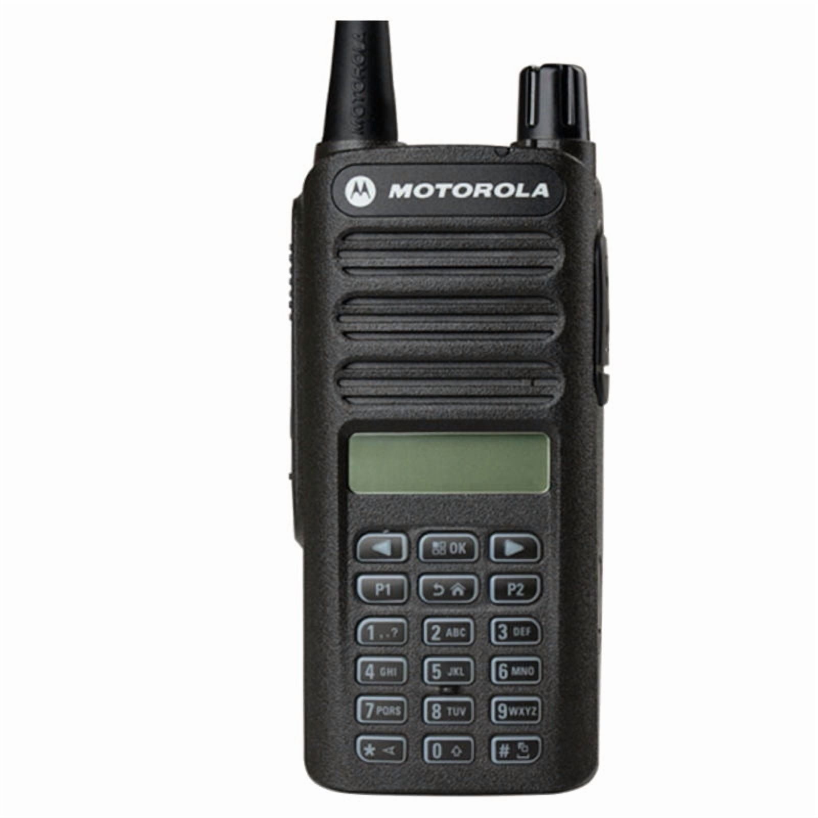 Motorola CP-100d Walkie-Talkie Digital Handheld 16-Channel 3-5W Two Way Radio with 1750 mAh Battery Full Keypad 403-480MHz