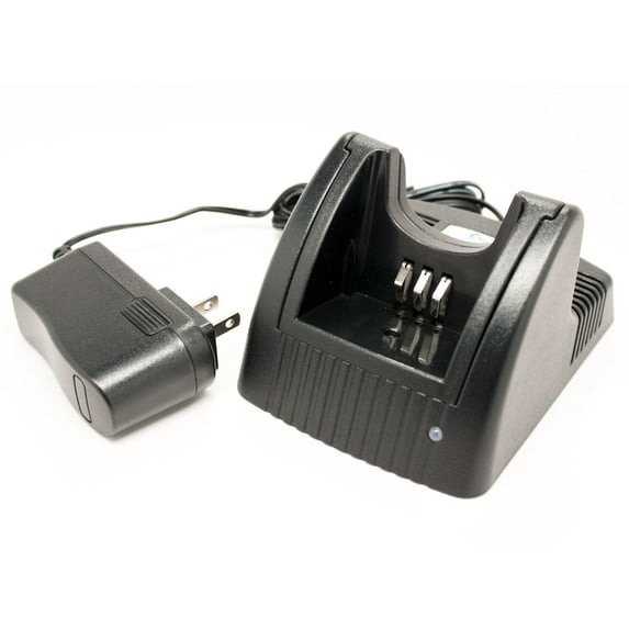 Motorola CP200 Charger - Replacement for Motorola NNTN4851A Two-Way Radio Chargers (100-240V)