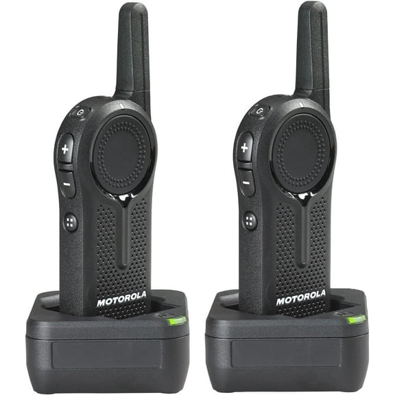 2 Pack of Motorola DLR1020 Two Way Radio Walkie Talkies