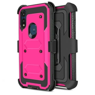 CoverON Motorola Moto E 2020 Case Heavy Duty Full Body Slim Fit Shockproof  Clear Phone Cover - EOS Series 