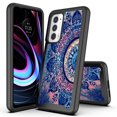 thumbnail image 1 of Motorola Edge 2021 Case, Rosebono Hybrid Graphic Design Pattern Hard Back Pannel Cover Case For Motorola Edge 2021 (Mandala), 1 of 4