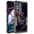 thumbnail image 1 of Motorola Edge 2022 Case, Rosebono Hybrid Dual Layer Graphic Design Pattern Heavy Duty Protection Case For Motorola Edge 2022 (Wiccan), 1 of 4