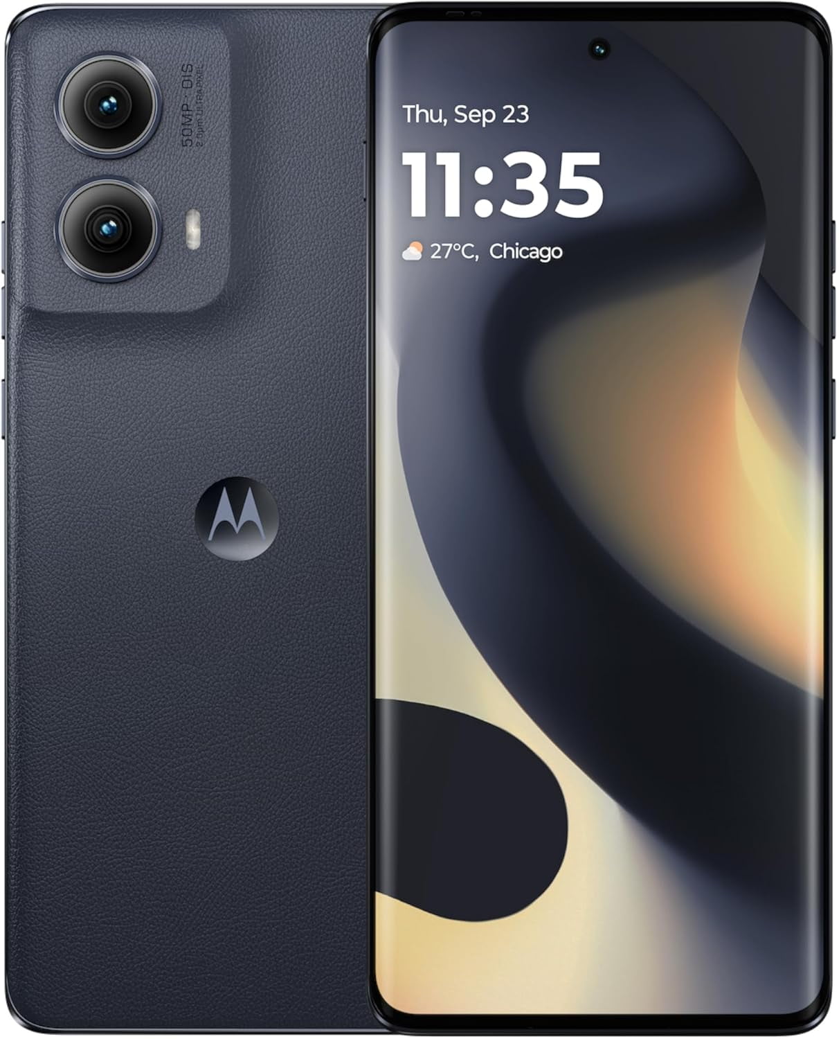 Motorola Edge | 2024 | 6.6" OLED Display, Snapdragon 7s, Carrier Unlocked for US & Global | 8/256GB | 50MP Camera | Midnight Blue A+++++++++
