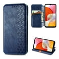 thumbnail image 1 of for Motorola Edge 2024 Wallet Case, Vintage PU Leather Flip Case with Card Holder Kickstand Hidden Magnet Folio Case Book Cover Compatible with Motorola Edge 2024 - Blue, 1 of 4
