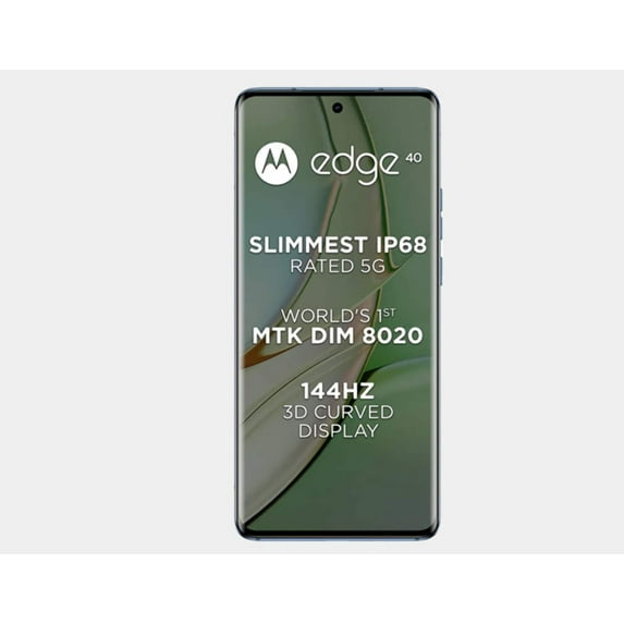 Motorola Edge 40 5G Dual SIM 256GB ROM 8GB RAM GSM Unlocked - Olive Green