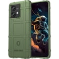 thumbnail image 1 of for Motorola Edge 40 Neo Case for Man, Heavy Duty Protection Shockproof Slim Phone Case Support Wireless Charging Cover for Motorola Edge 40 Neo HD Green, 1 of 16