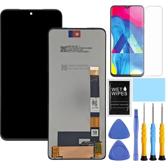 for Motorola Edge 5G UW 2021 Screen Replacement Kit for Moto Edge 2021 Xt2141 Xt2141-1 Xt2141-2 Xt2141dl LCD Display Touch Screen Digitizer Assembly 6.8 Inch