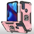thumbnail image 1 of Motorola G Power 2022 Case, Moto G Pure Case, Moto G Play 2022/2023 Case, Rosebono Hybrid Case With Magnetic Support Kickstand For Motorola G Power 2022 (Rose Gold), 1 of 5