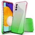 thumbnail image 1 of Motorola G Power 2022 Case, Moto G Pure Case, Rosebono Hybrid Gradient Transparent Soft TPU Clear Skin Cover Case For Moto G Power 2022 (Red/Green), 1 of 5