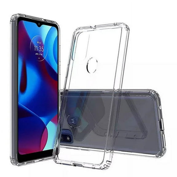 Motorola G Pure Case Soft Skin Slim Thin Flexible Silicone TPU Scratch Resistant Gel Shockproof Protective Cases Galaxy A54, Crystal Clear