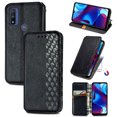 thumbnail image 1 of for Motorola G Pure Wallet Case, Vintage PU Leather Flip Case with Card Holder Kickstand Hidden Magnet Folio Case Book Cover Compatible with Motorola G Pure - Black, 1 of 7