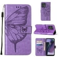 thumbnail image 1 of Motorola G Stylus 4G 2023 Case, Magnetic Folio Butterfly Patterned Wallet Case, Premium PU Leather with Wrist Strap Credit Card Holder Slots Kickstand Cover For Motorola G Stylus 4G 2023,
Lightpurple, 1 of 5