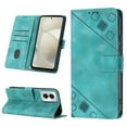 thumbnail image 1 of for Motorola G Stylus 5G (2025) Crossbody Wallet Case with Card Holder, Flip Folio Book Style Leather Shockproof Protective Phone Cover with Shoulder Strap for Motorola G Stylus 5G (2025), Green, 1 of 8