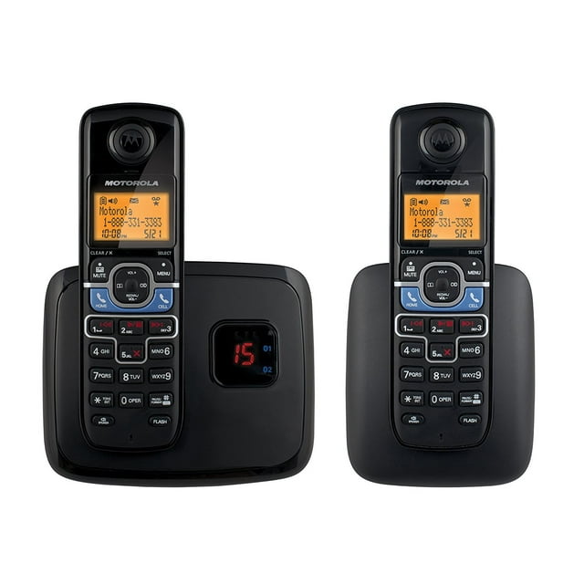Motorola L702BT Cordless Phone with Mobile Bluetooth Linking