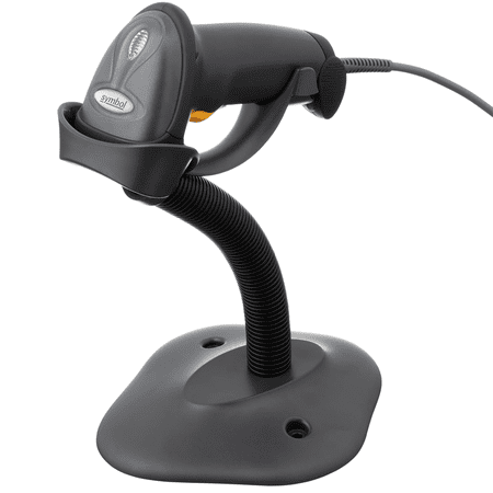 Zebra Symbol LS2208-SR20007R-UR USB Kit 1D Barcode Scanner with Stand