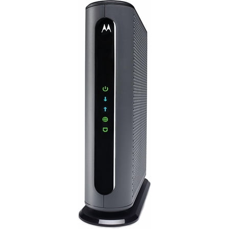 Motorola MB8600 DOCSIS 3.1 Gig-Speed Cable Modem Plus 32x8 DOCSIS 3.0. Approved by Comcast Xfinity, Cox, and More, Gray