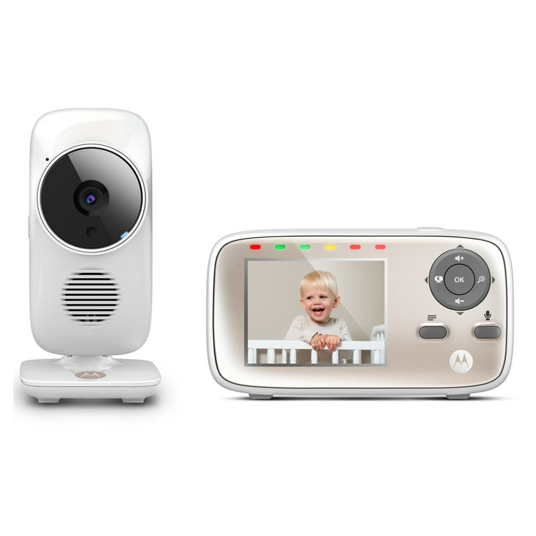 Motorola MBP667Connect, Wi-Fi Video Baby Monitor, 2.8 Monitor 