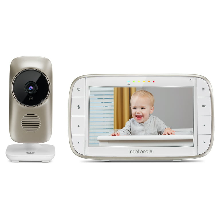 Motorola MBP845Connect, Wi-Fi Video Baby Monitor, 5 Monitor