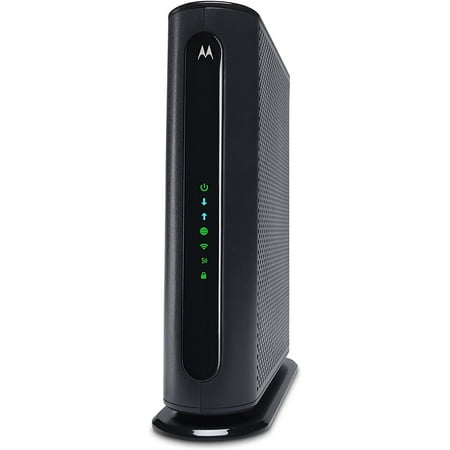 Motorola - AC Dual-Band Wi-Fi Router with 16 x 4 Modem - Black