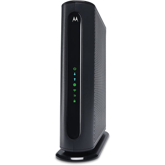Motorlla Router Motorola MG7540 Wireless AC1600 Dual Band Wi-Fi Router, Cable Modem ...